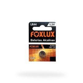 BATERIA ALCALINA 1,5V LR44 FOXLUX